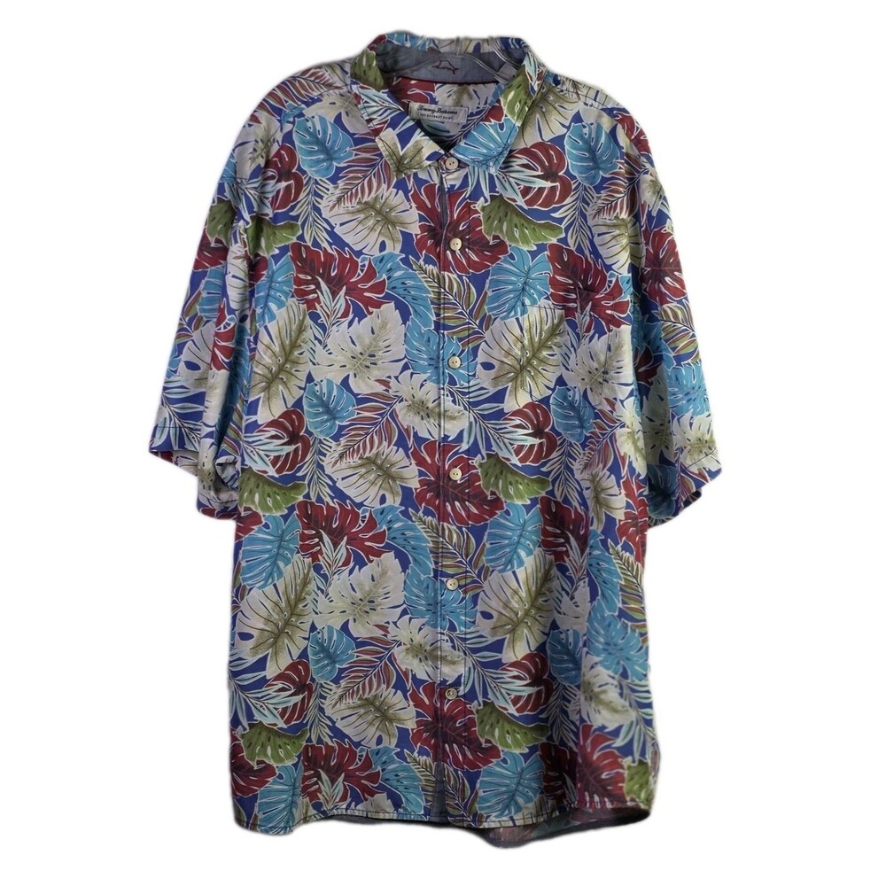 Tommy Bahama Men’s XXXL Hawaiian Tropical Multicolored Short Sleeve Shirt